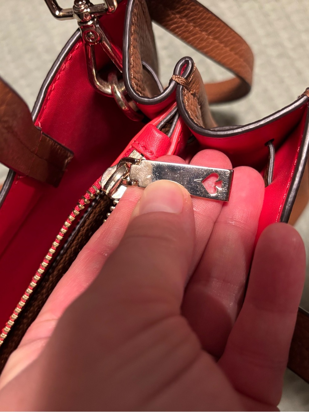 Kate Spade Small Satchel Leather Purse - Picture 7 of 14